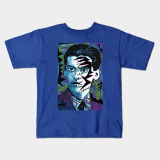 Federico Garcia Lorca - Blue Kids T-Shirt